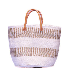 Weiss Natur Kyondo Tasche