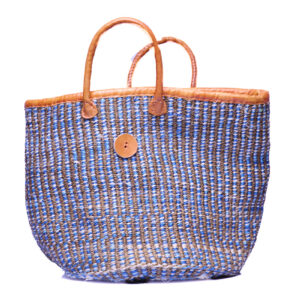 Blau brauner Muster Kyondo