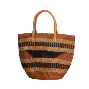 Tribal-Handtasche in Braun