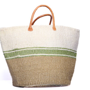 Weiss Olive Natur Tasche