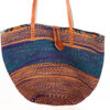 orange-violette Handtasche