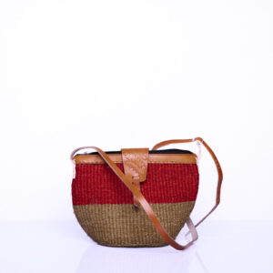 Rot Natur Handtasche