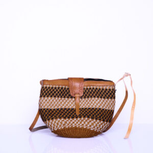 stylische braune Handtasche