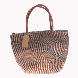 Tribal Tragtasche in Braun