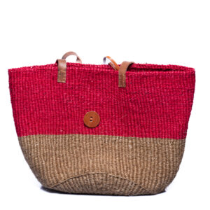 Weinrot natur Tasche