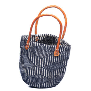 Schwarz weisse tribal Tasche