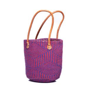 Blau rote Tribal Tasche