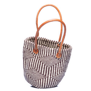 Weis braune Tribal Tasche