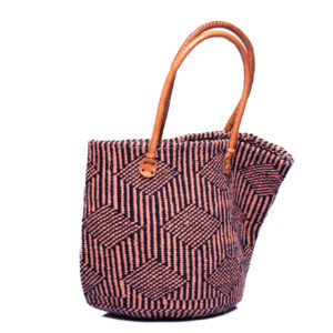 Blau rote Tribal Tasche