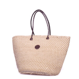 Weiss schwarze Tasche