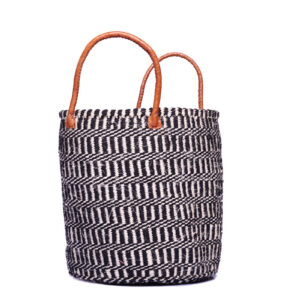 Orange grau weisse Tasche