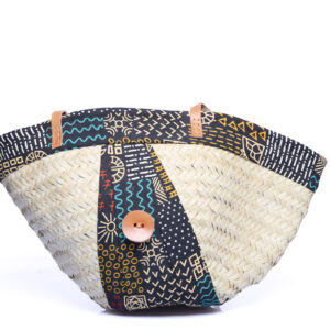 Stroh Handtasche mit Innenfutter