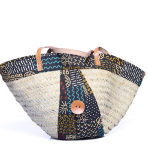 Stroh Handtasche mit Innenfutter