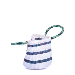 Kleine Handtasche mit Perlengriffe