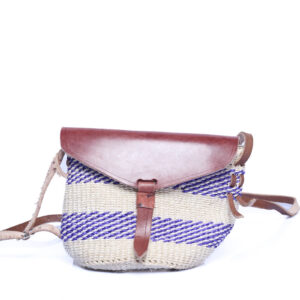 Kleine Handtasche mit langen Griffen