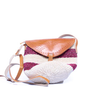 Kleine Handtasche mit langen Griffen