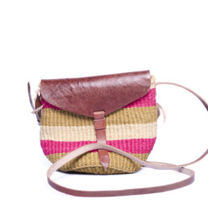 Kleine Handtasche mit langen Griffen