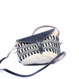 Kleine Handtasche mit langen Griffen