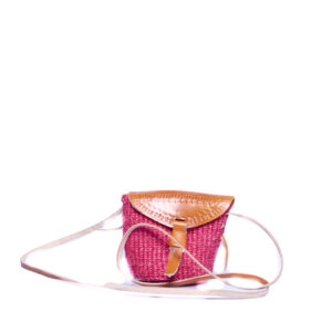 Mini Handtasche mit langen Griffen