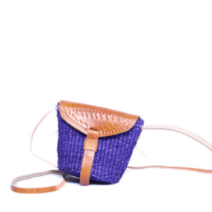 Mini Handtasche mit langen Griffen