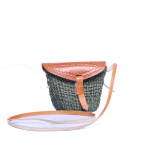 Mini Handtasche mit langen Griffen