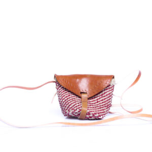 Mini Handtasche mit langen Griffen