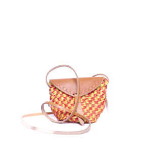 Mini Handtasche mit langen Griffen