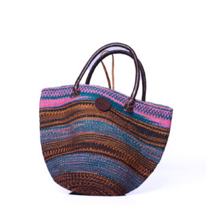 Pink orange Handtasche