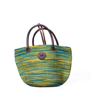 zitronengelbe Handtasche