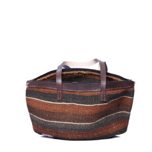 Grosse braune Handtasche